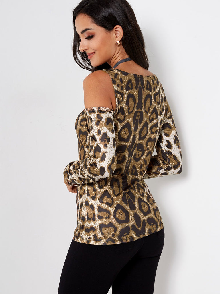 Ladies Leopard T-Shirts
