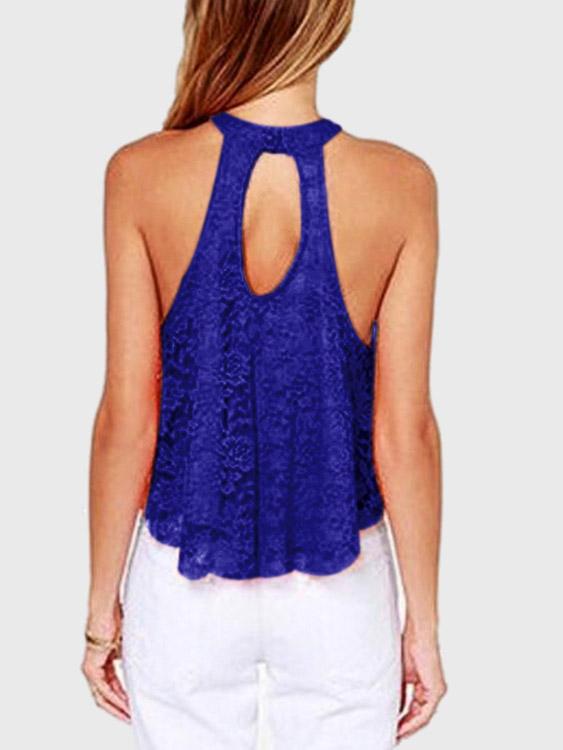 Womens Dark Blue Camis