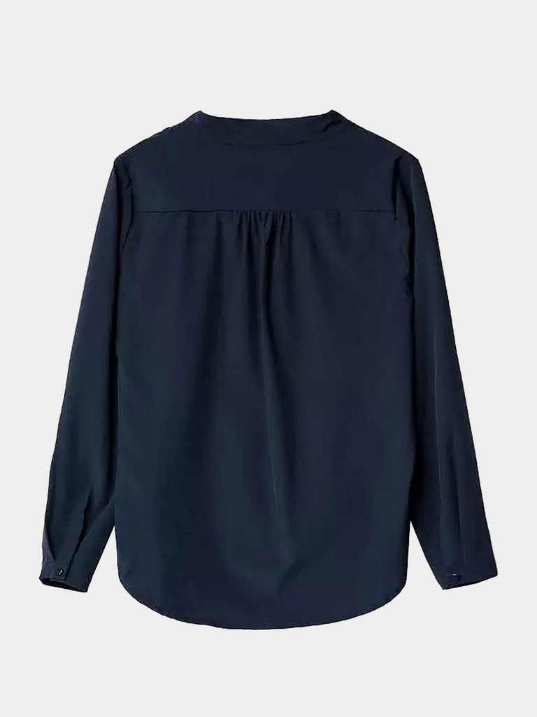 Womens Navy Blouses