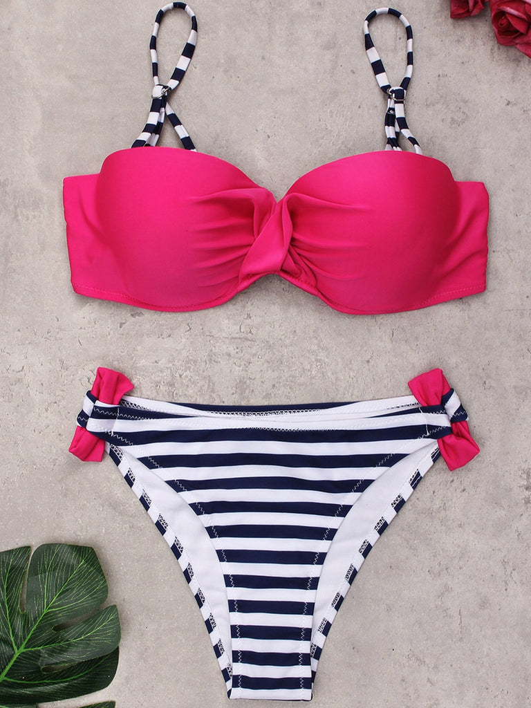 Sort Bandeau Bikini