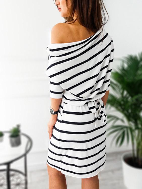 Womens Black Off The Shoulder Dresses