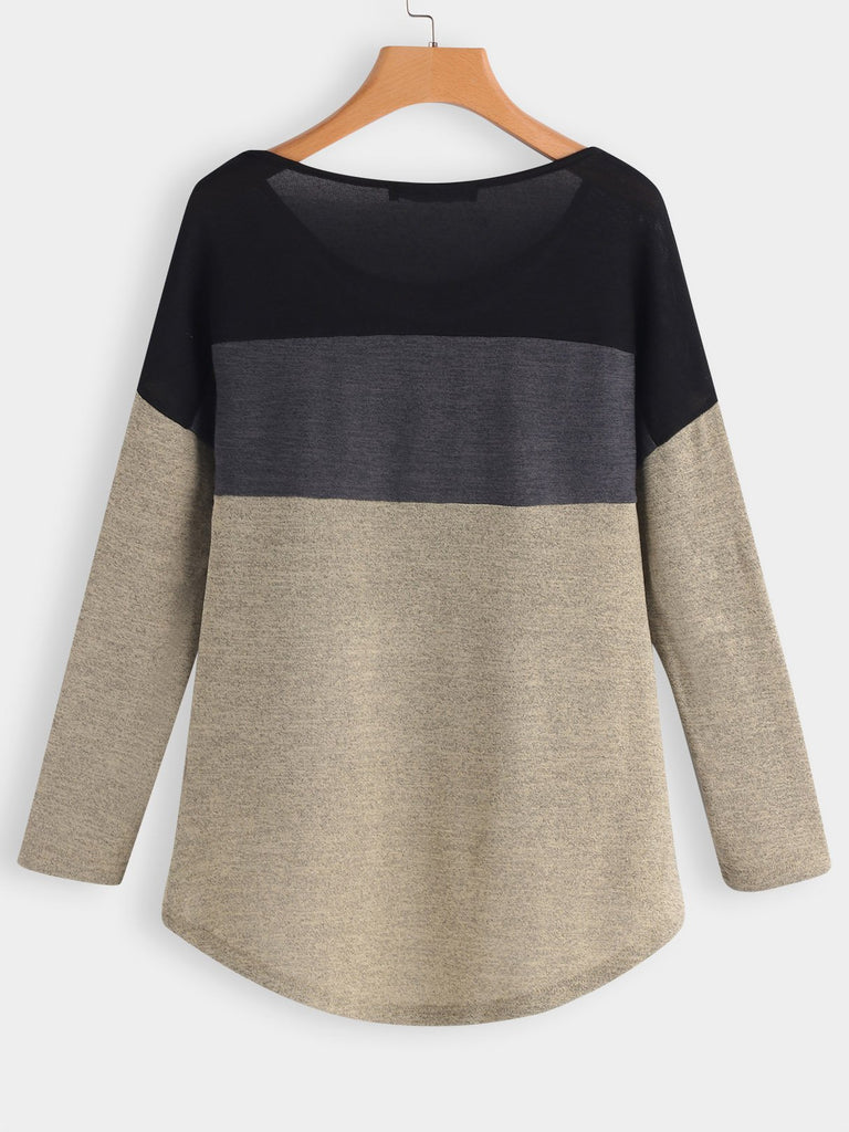 Womens Color Block T-Shirts
