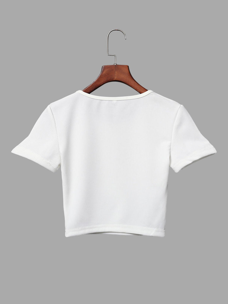 Womens White T-Shirts