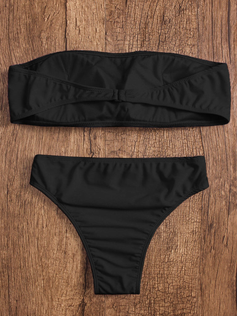 Womens Black Bikinis
