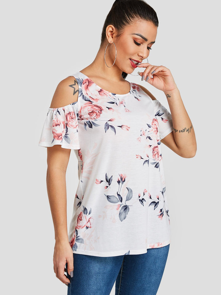 Ladies White T-Shirts