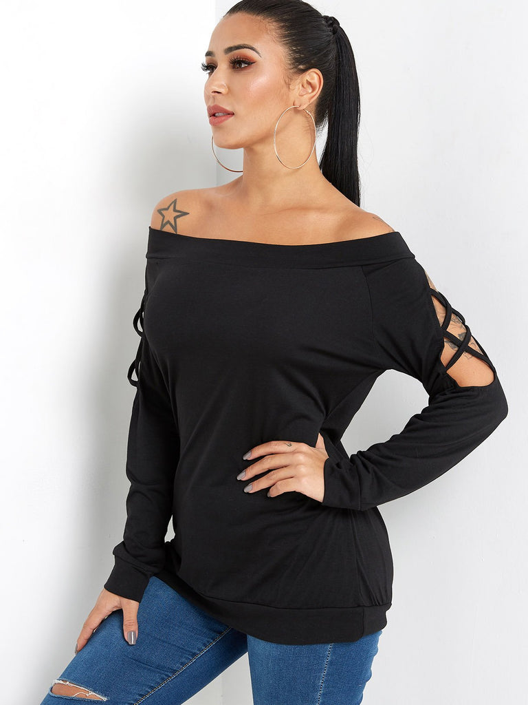 Ladies Black T-Shirts