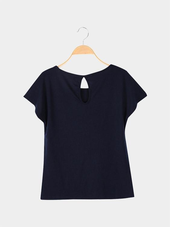 Womens Black T-Shirts