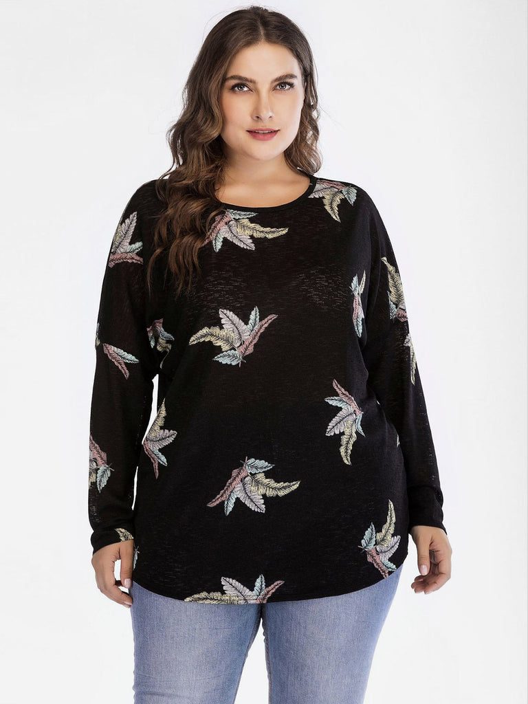 Womens Plus Size Purple Tops
