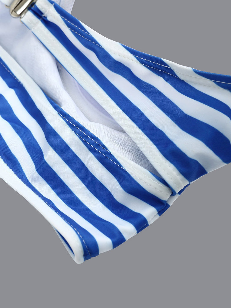 Womens Sleeveless Two Piece Bikinis