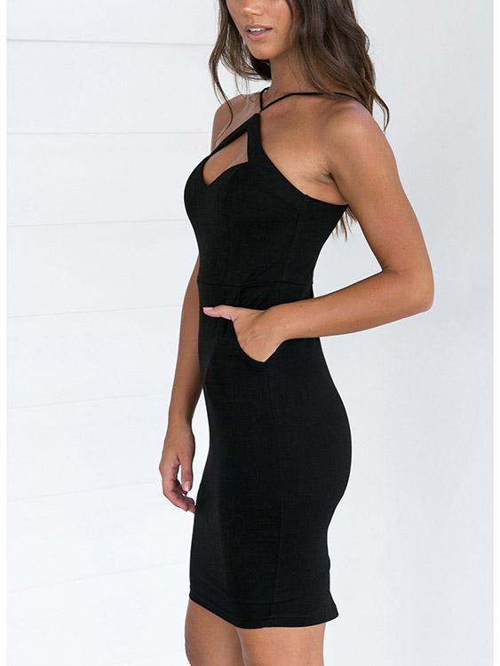 Ladies Black Bodycon Dresses