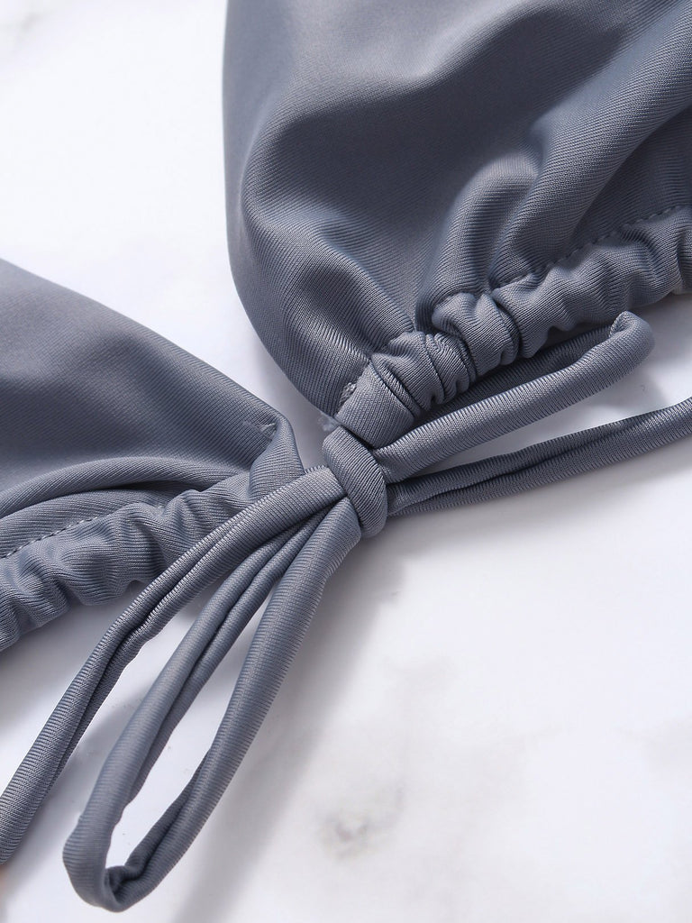 Ladies V-Neck Bikinis