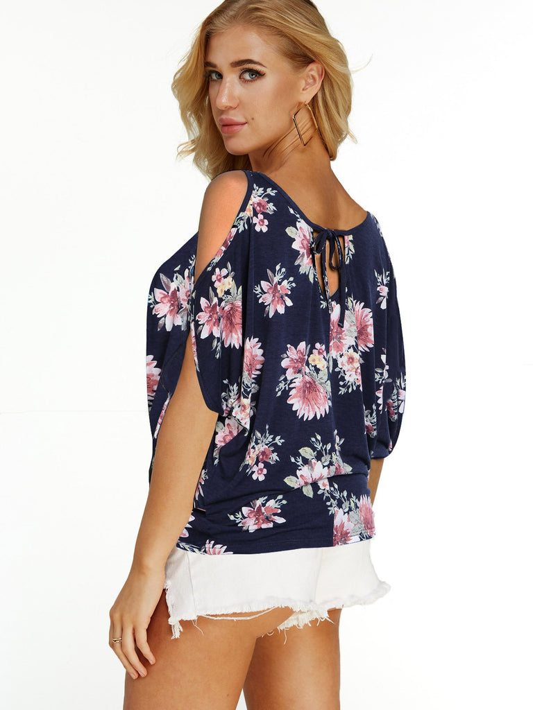 Ladies Navy T-Shirts