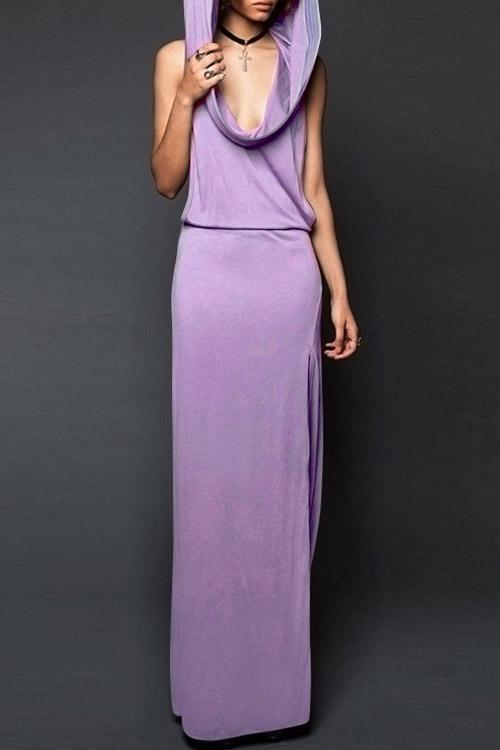 Ladies Sleeveless Maxi Dresses