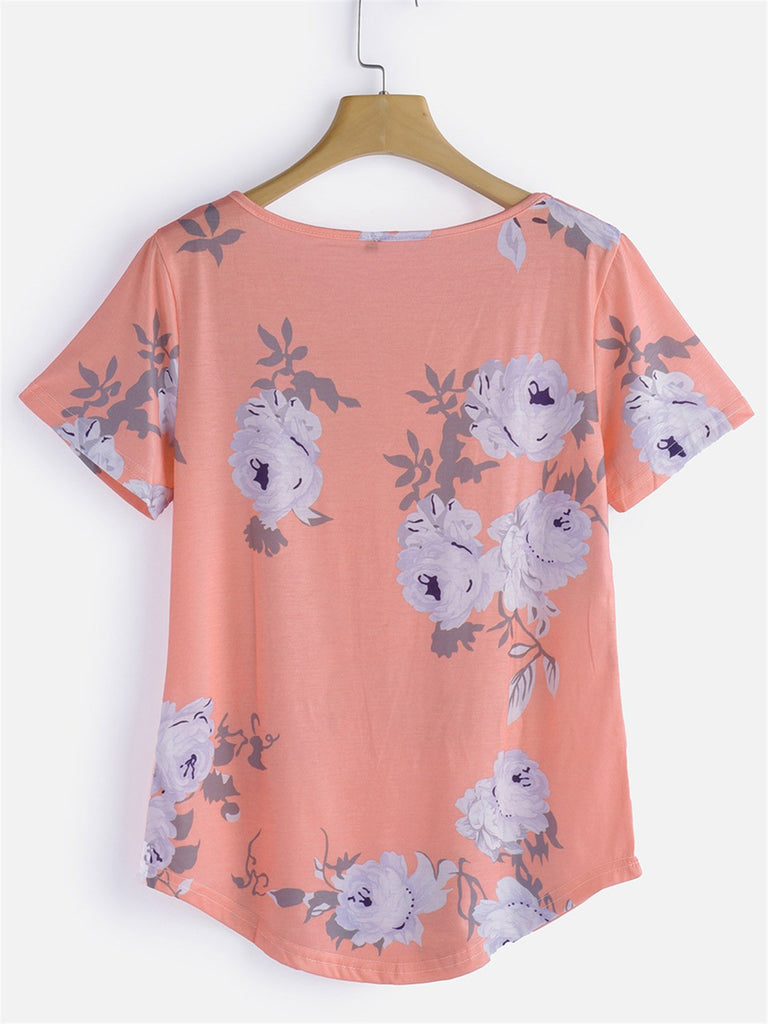 Womens Pink T-Shirts