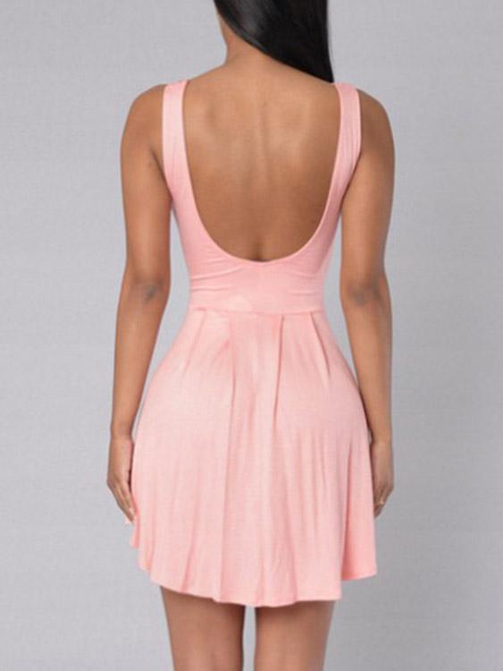 Womens Pink Mini Dresses