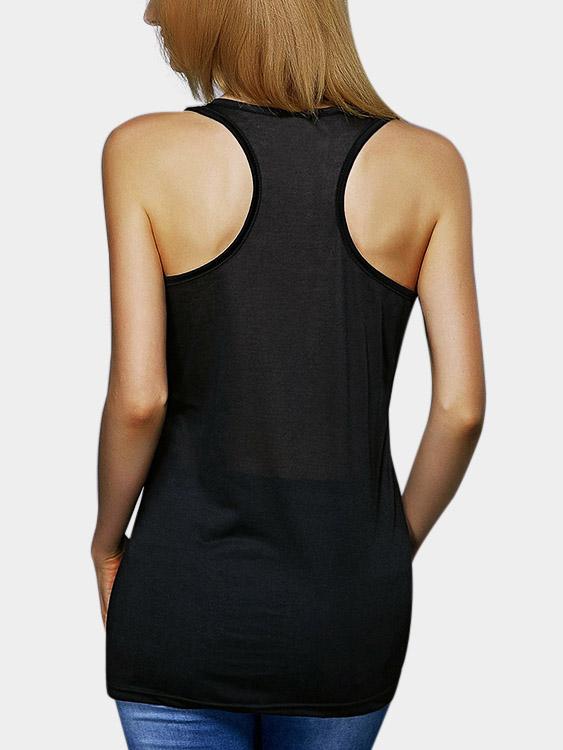 Womens Black Camis