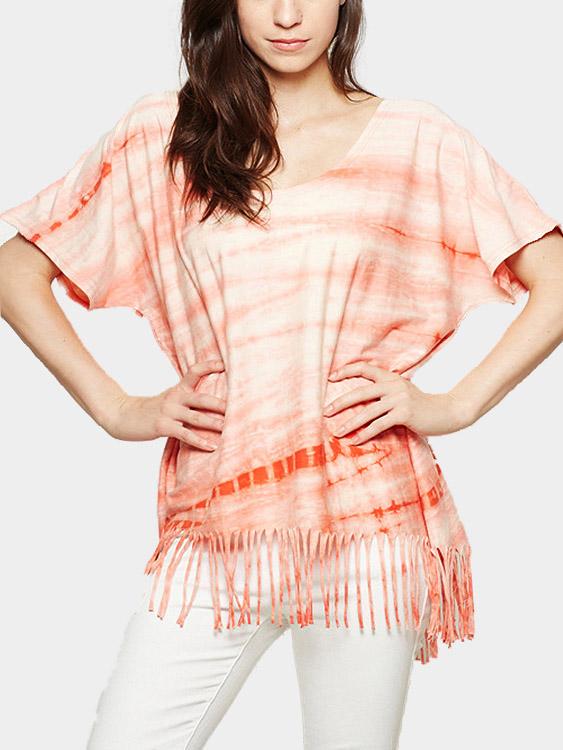 Womens Orange T-Shirts