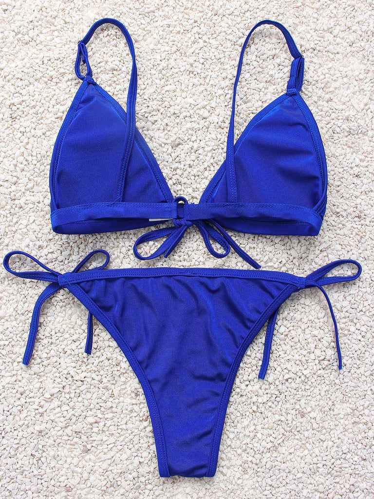 Womens Blue Bikinis