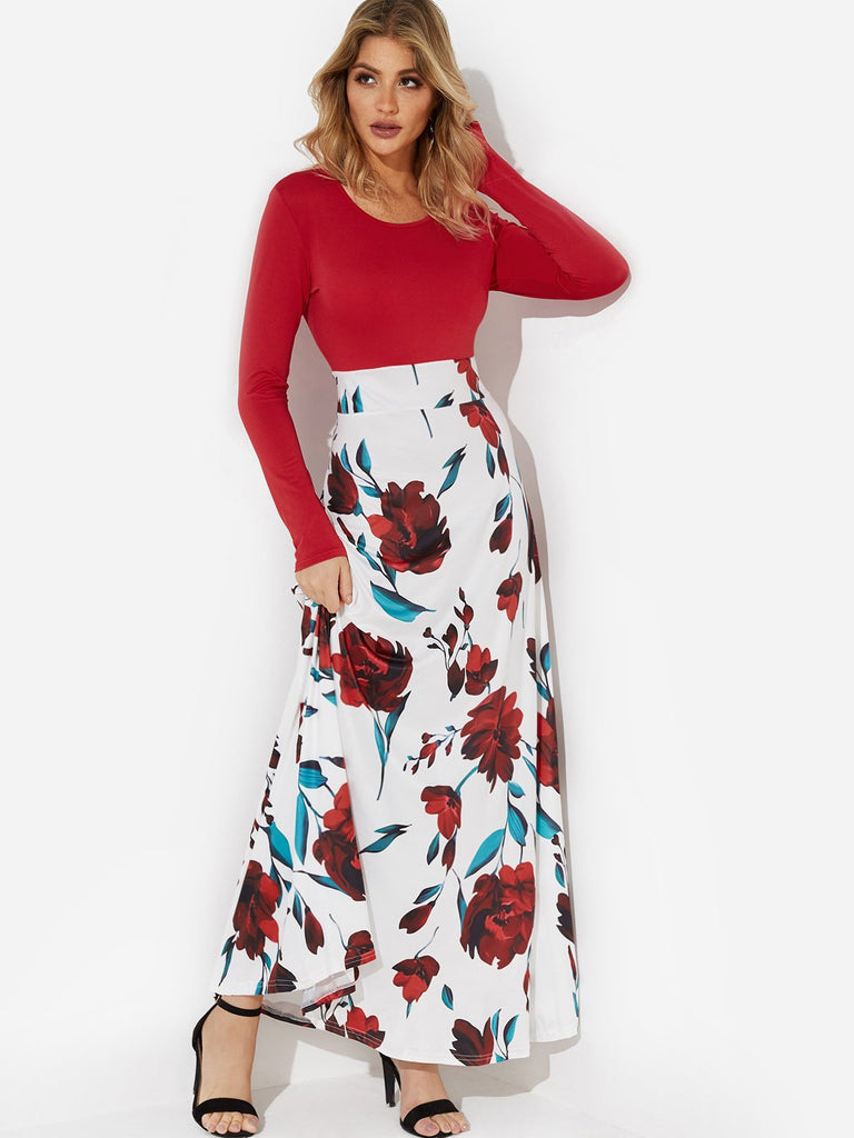Womens Floral Print Dresses