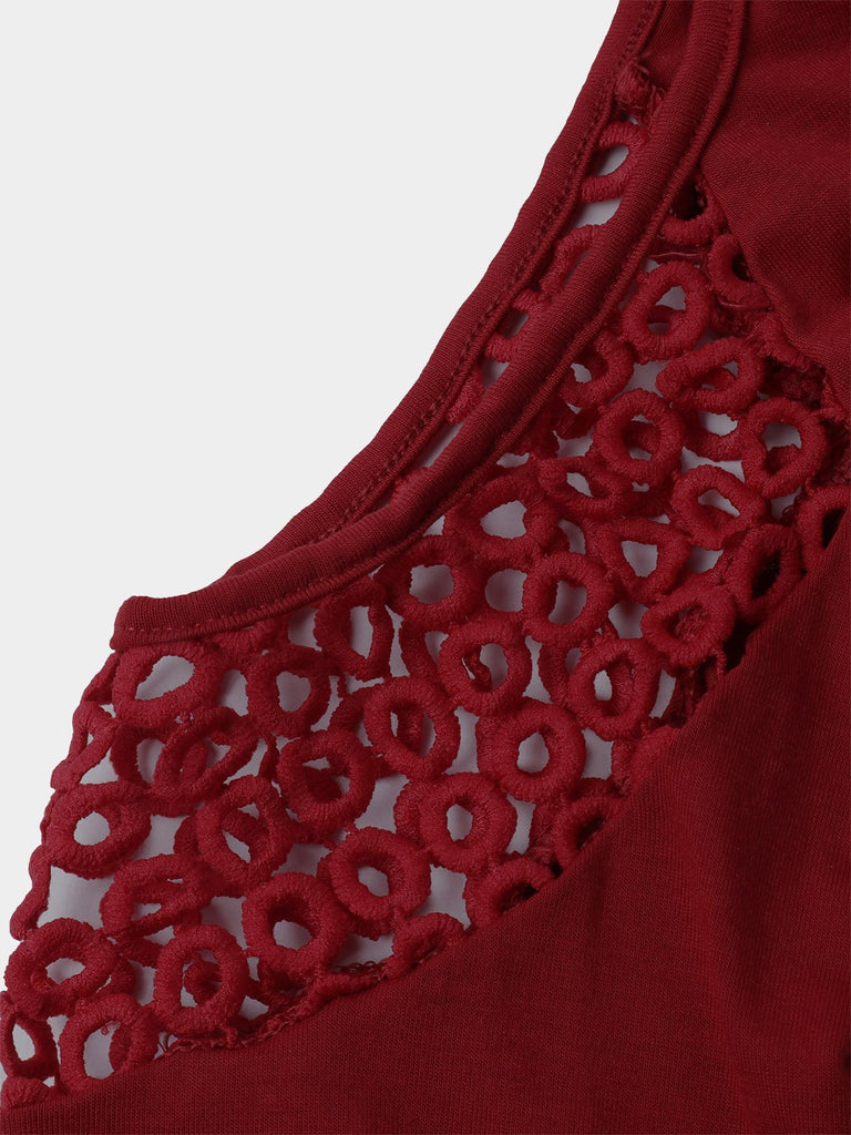 Ladies Red Blouses