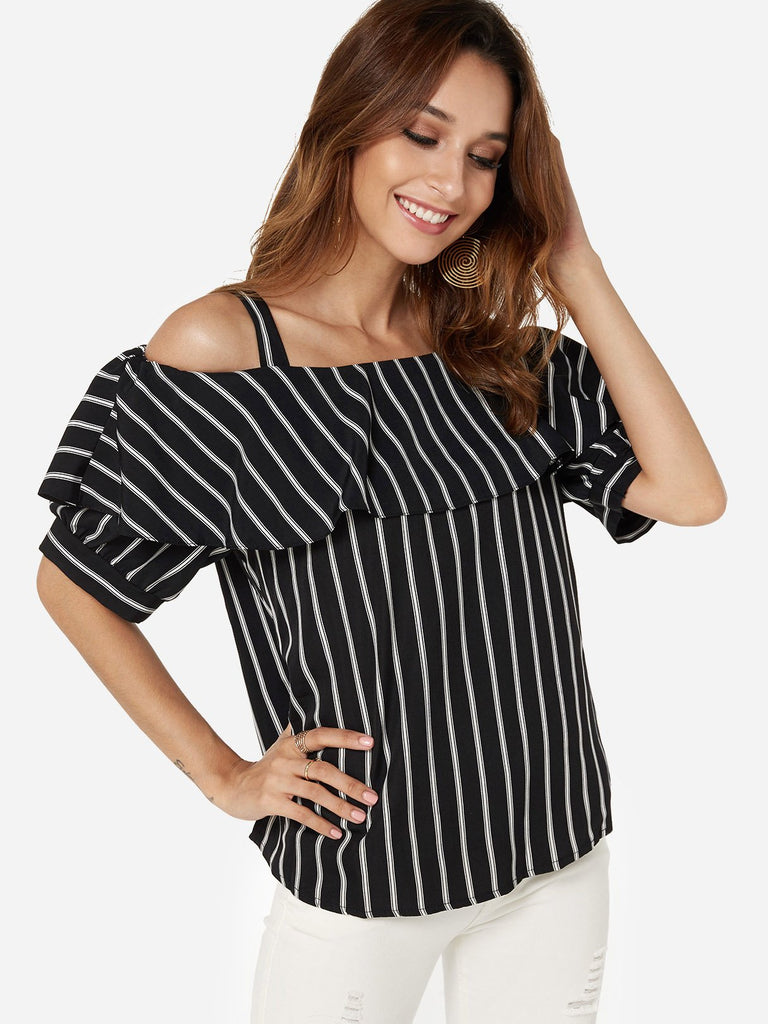 Ladies Black Blouses
