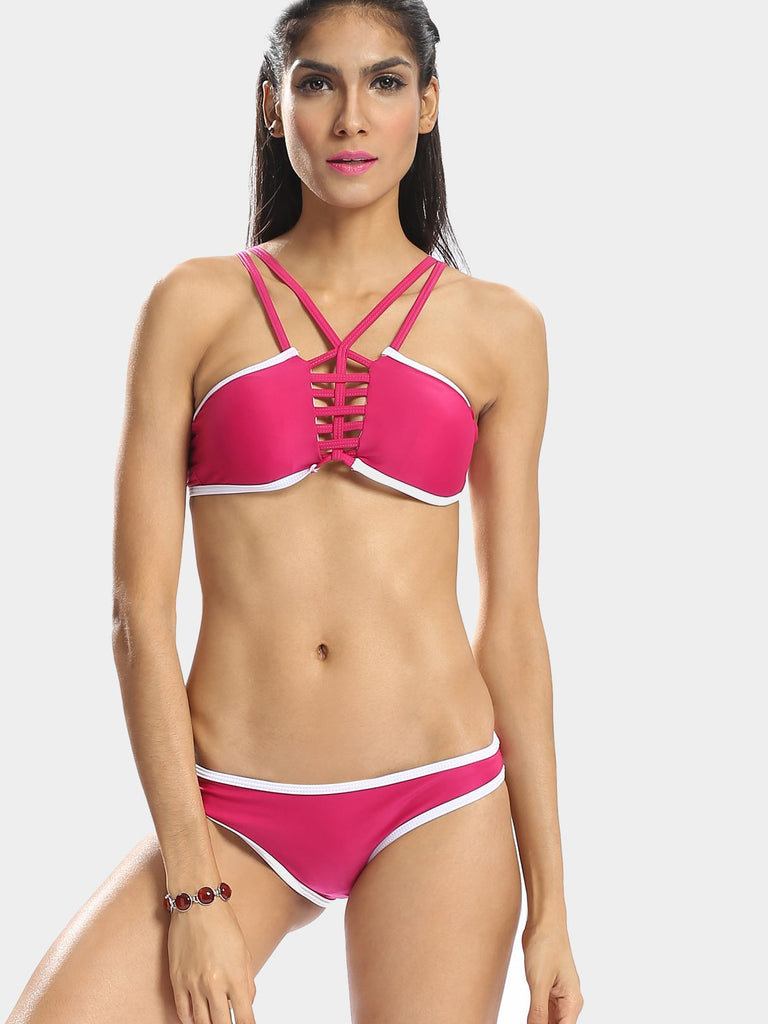 Ladies Rose Bikinis