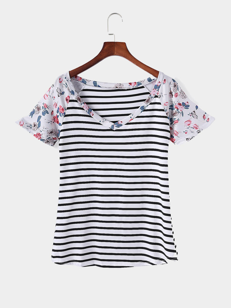 Womens Striped T-Shirts