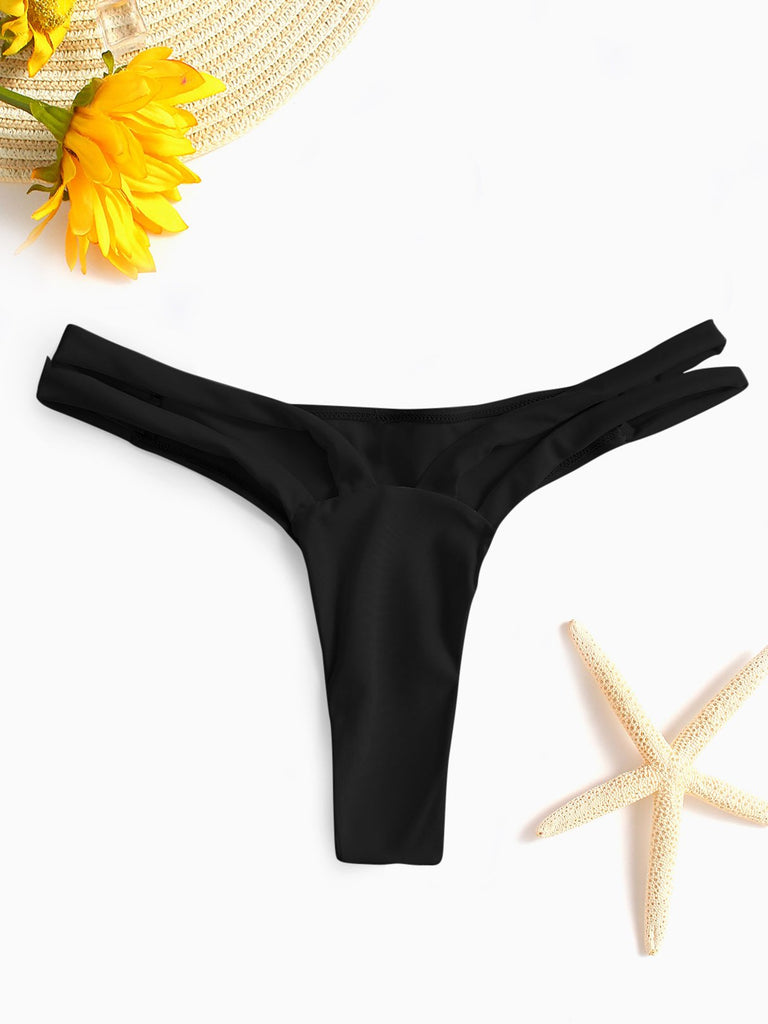 Ladies Burgundy Bikinis