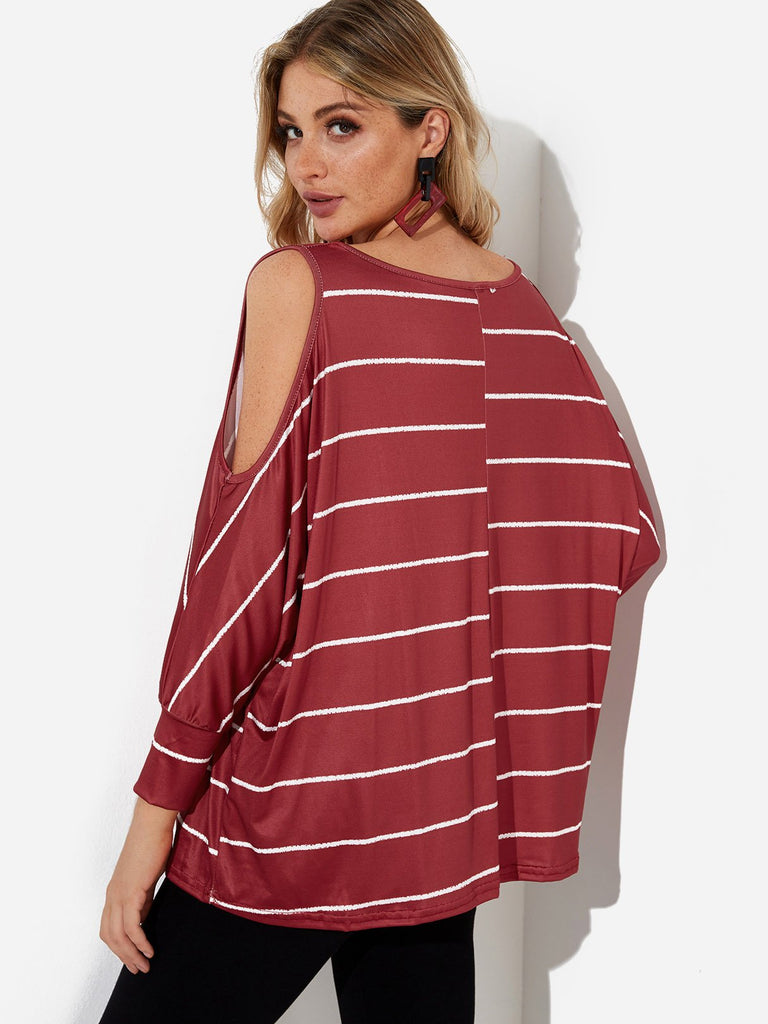 Womens Burgundy T-Shirts