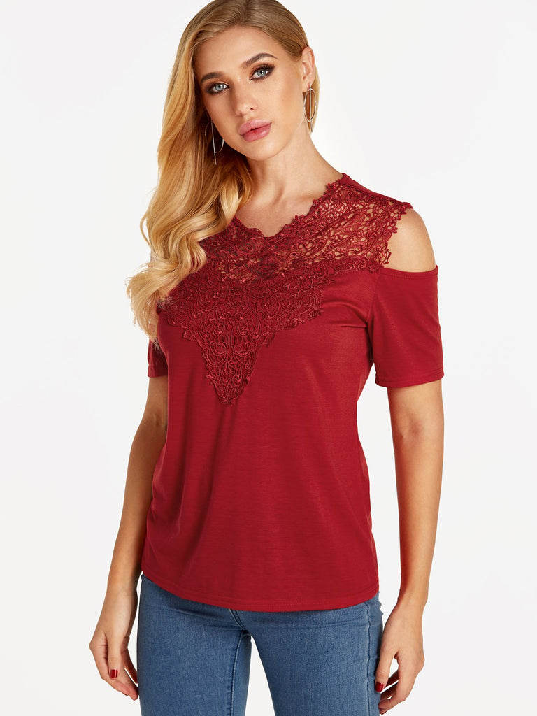 Ladies Red T-Shirts