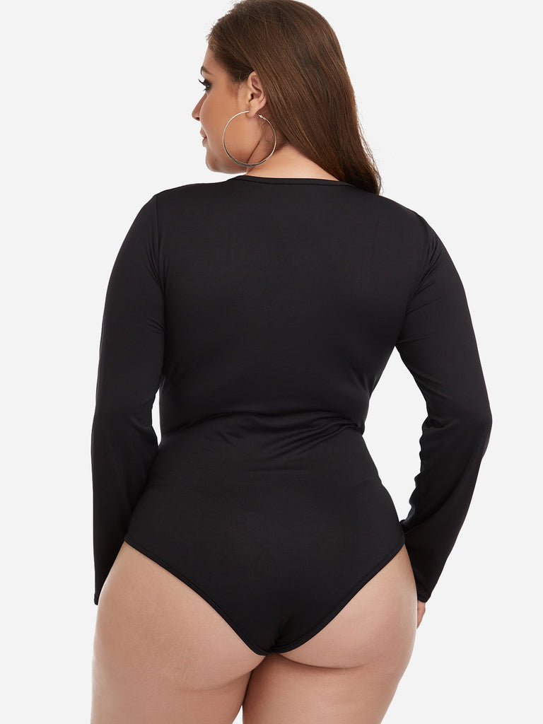 Ladies Black Plus Size Intimates