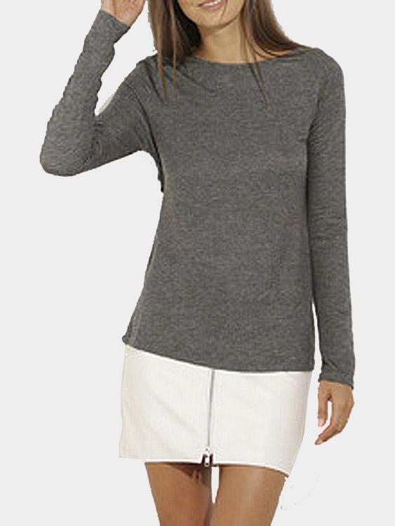 Womens Grey T-Shirts