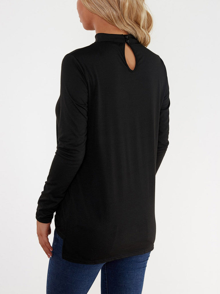 Womens Black T-Shirts