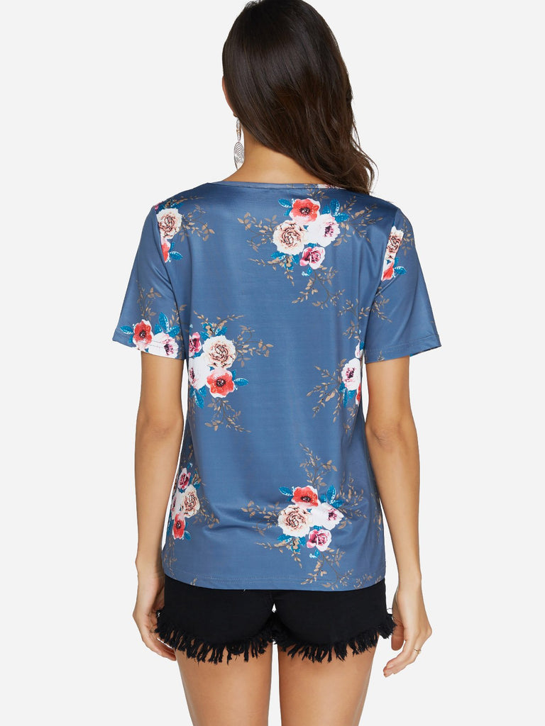 Womens Blue Blouses