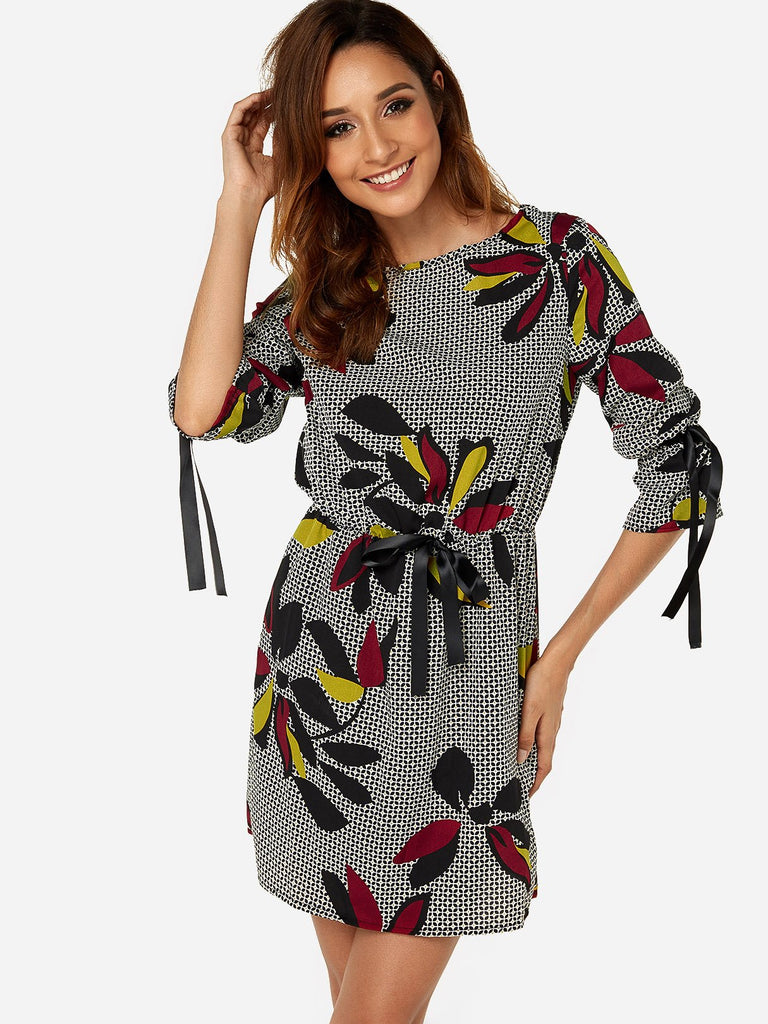 Ladies 3/4 Sleeve Dress