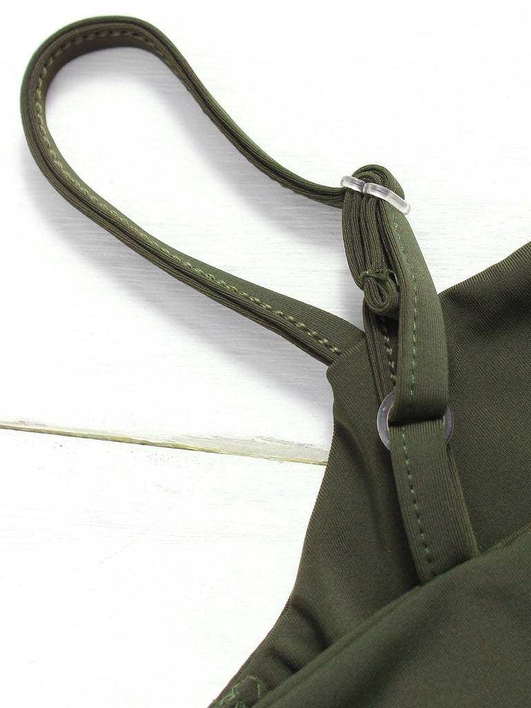 Womens Green Bikinis