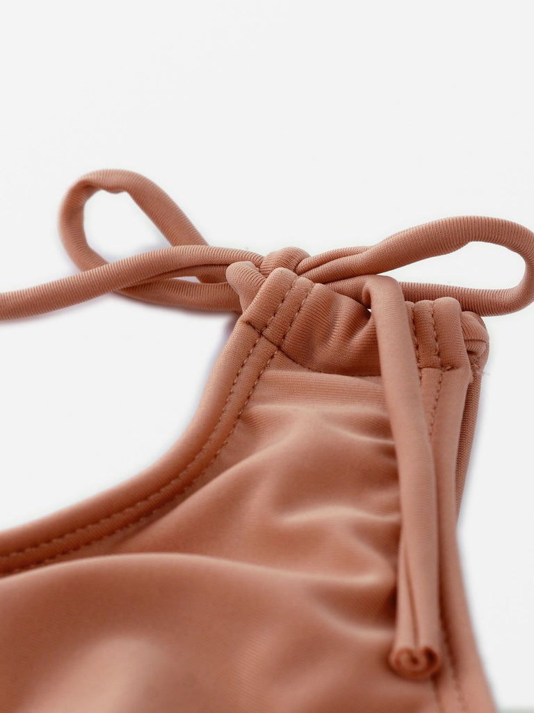 Ladies Apricot One-Pieces