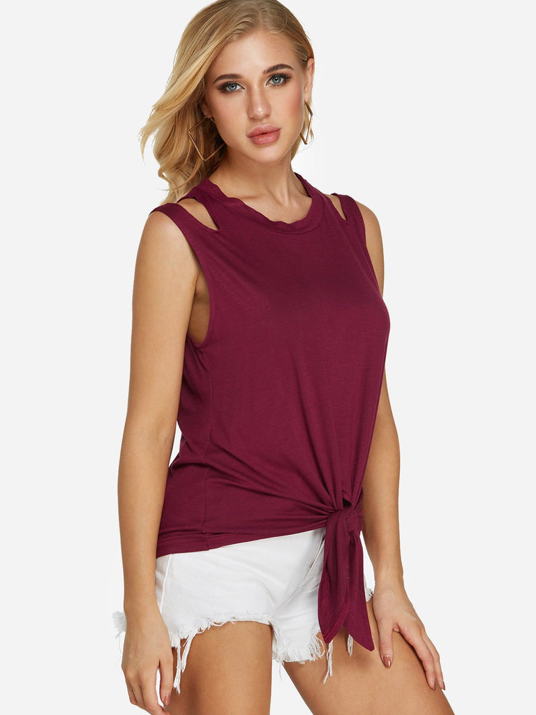 Ladies Sleeveless Tank Top