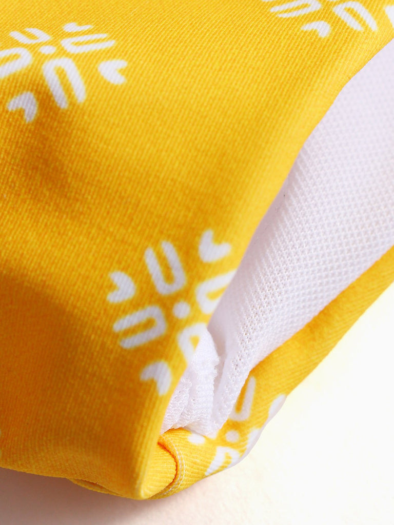 Ladies Yellow Bikinis