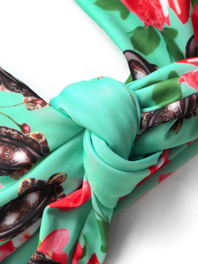 Ladies Green Bikinis