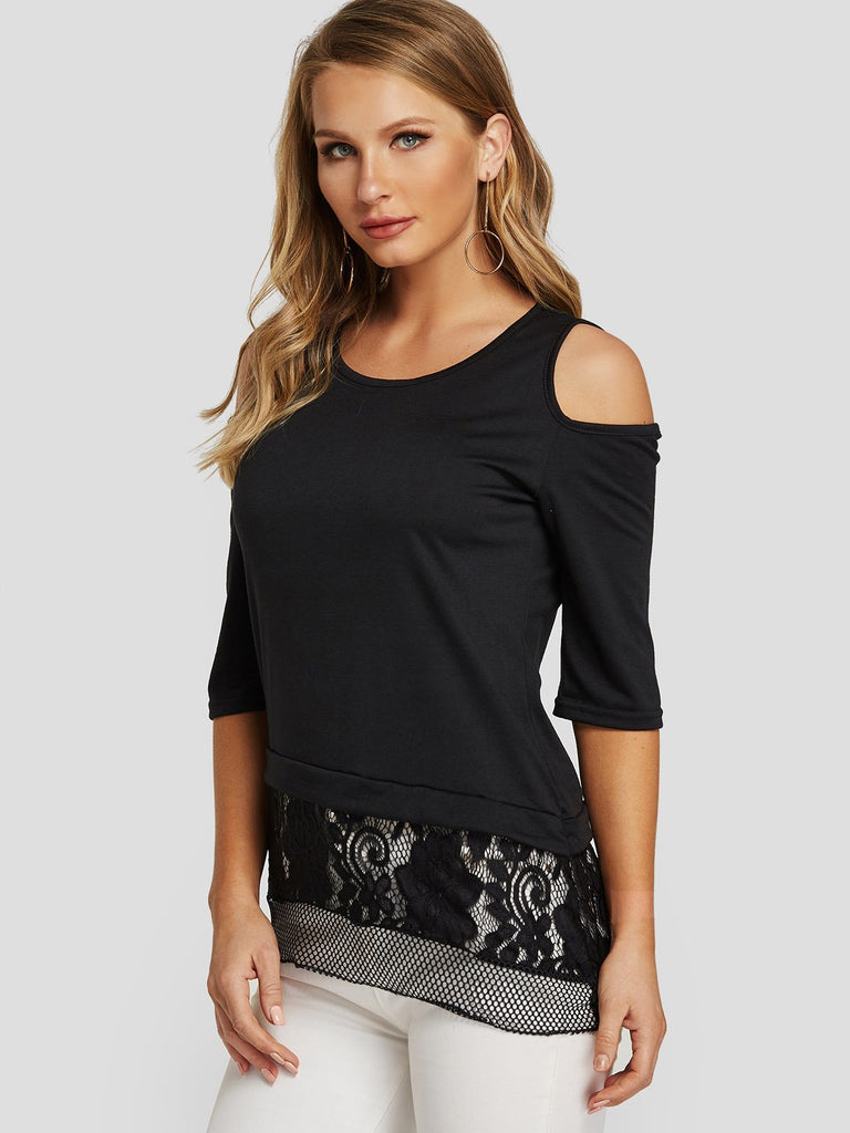 Ladies 3/4 Sleeve Top