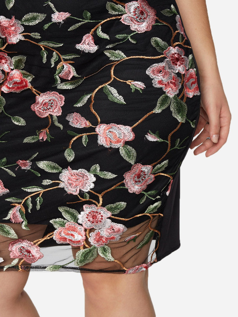 Ladies Sleeveless Plus Size Dresses