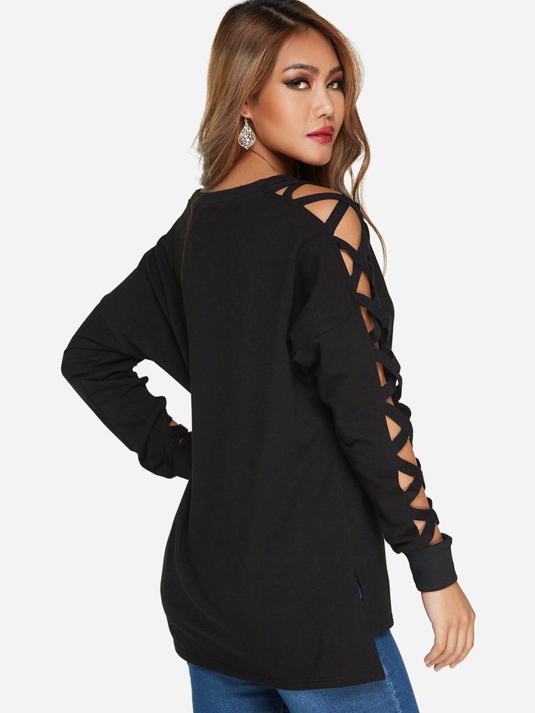 Womens Black T-Shirts