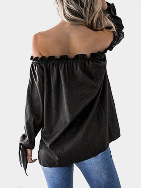 Womens Black Blouses