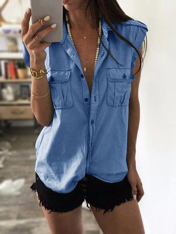 Ladies Sleeveless Blouses