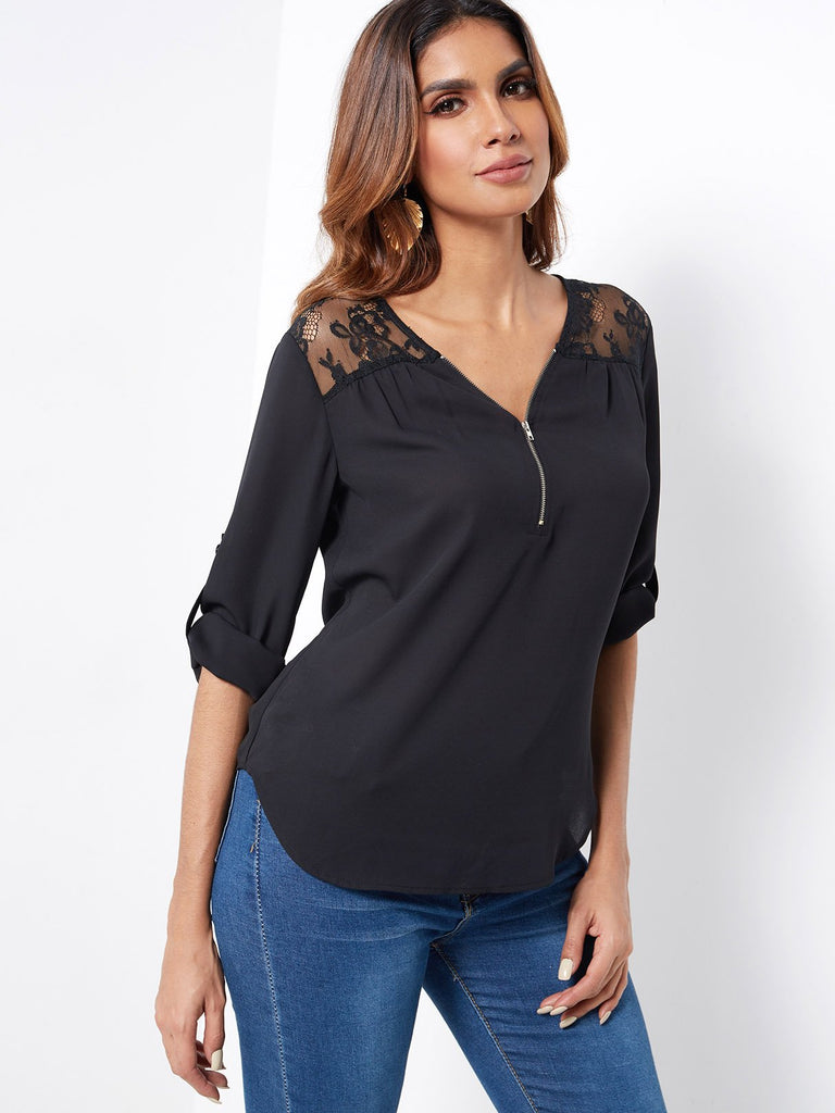 Ladies Long Sleeve Blouses