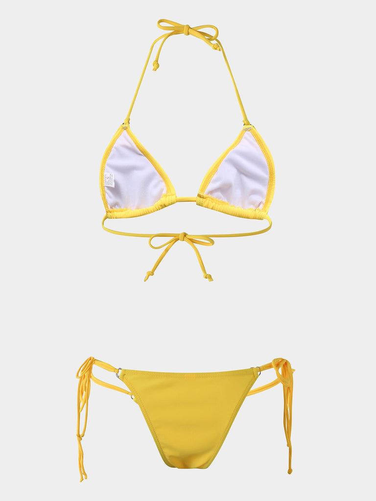 Red And Gold Bikini