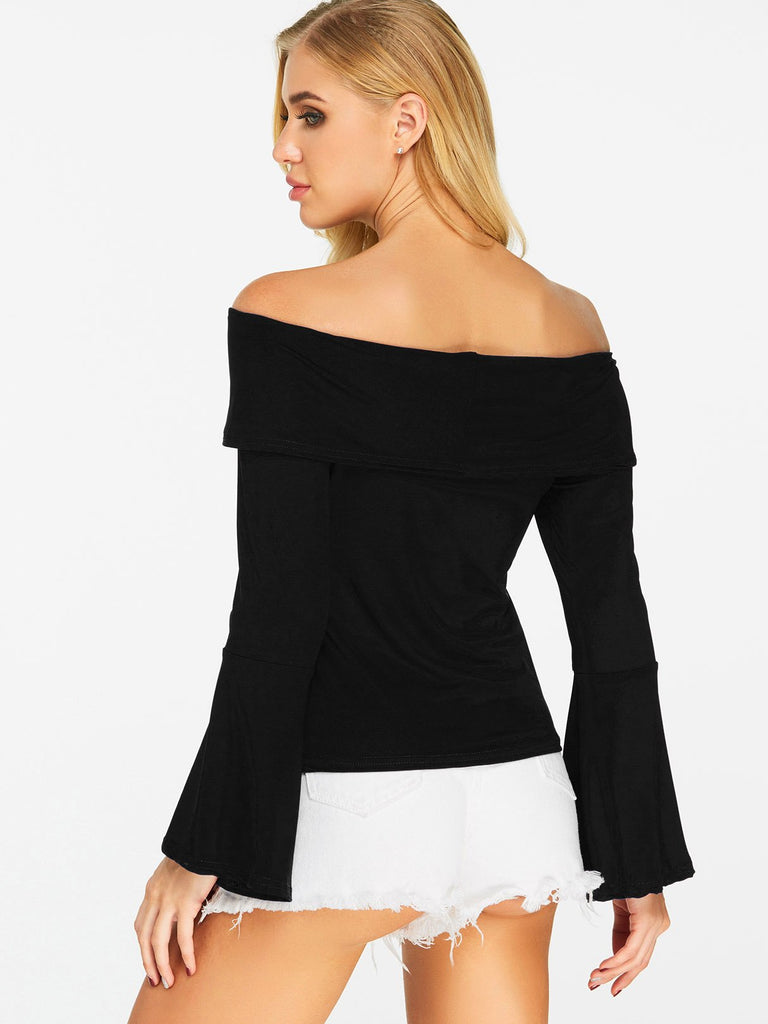 Womens Black Blouses