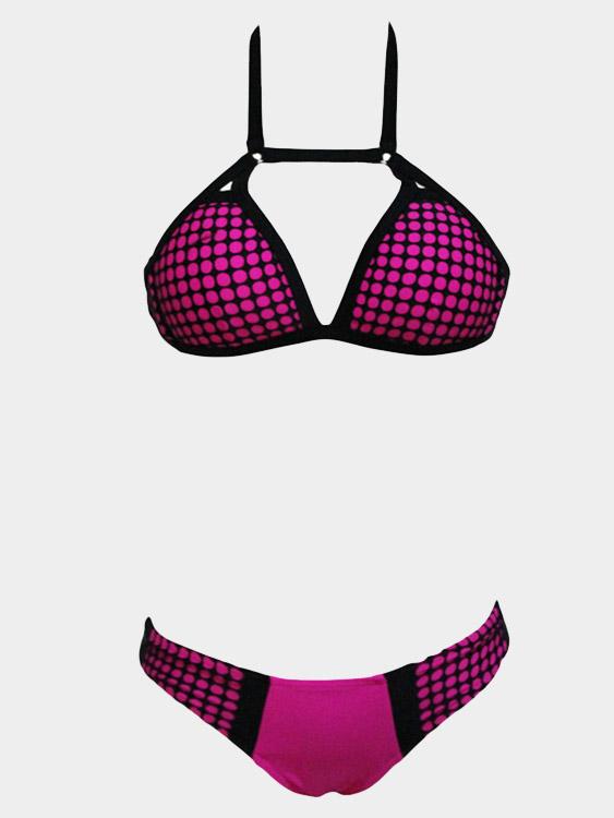 Halter Sleeveless Two Piece Bikinis