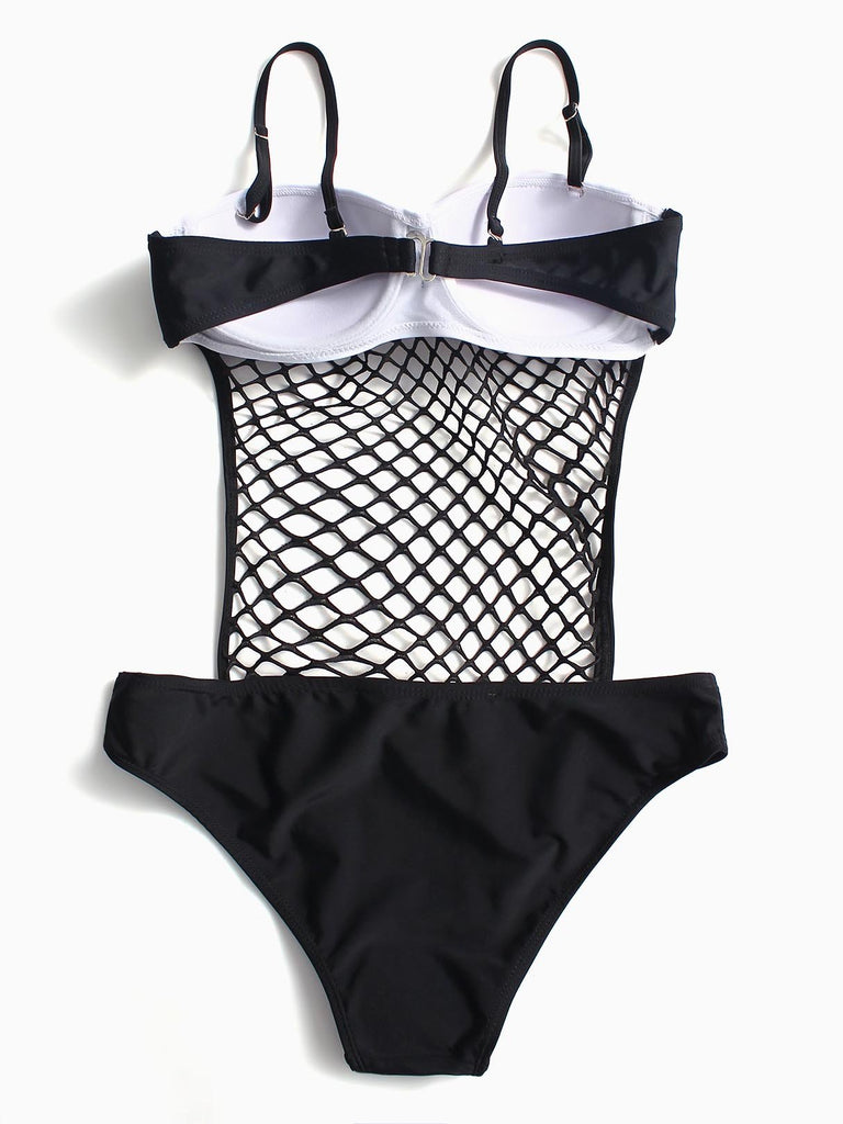 Womens Black One-Pieces
